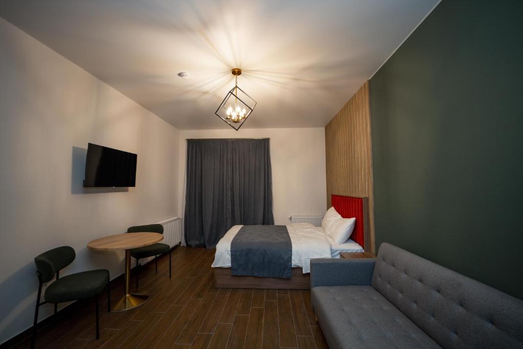 Уютная студия делюкс в горнолыжном отеле