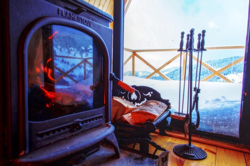 A-Frame-Häuser für 5 Gäste mit Holzofen, Foto 2