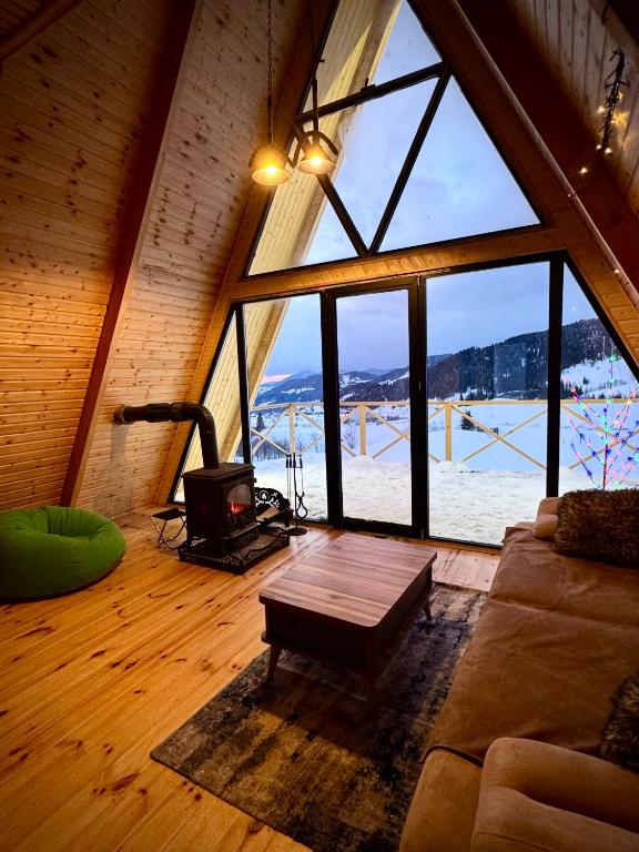 A-Frame-Häuser für 5 Gäste mit Holzofen, Foto 29