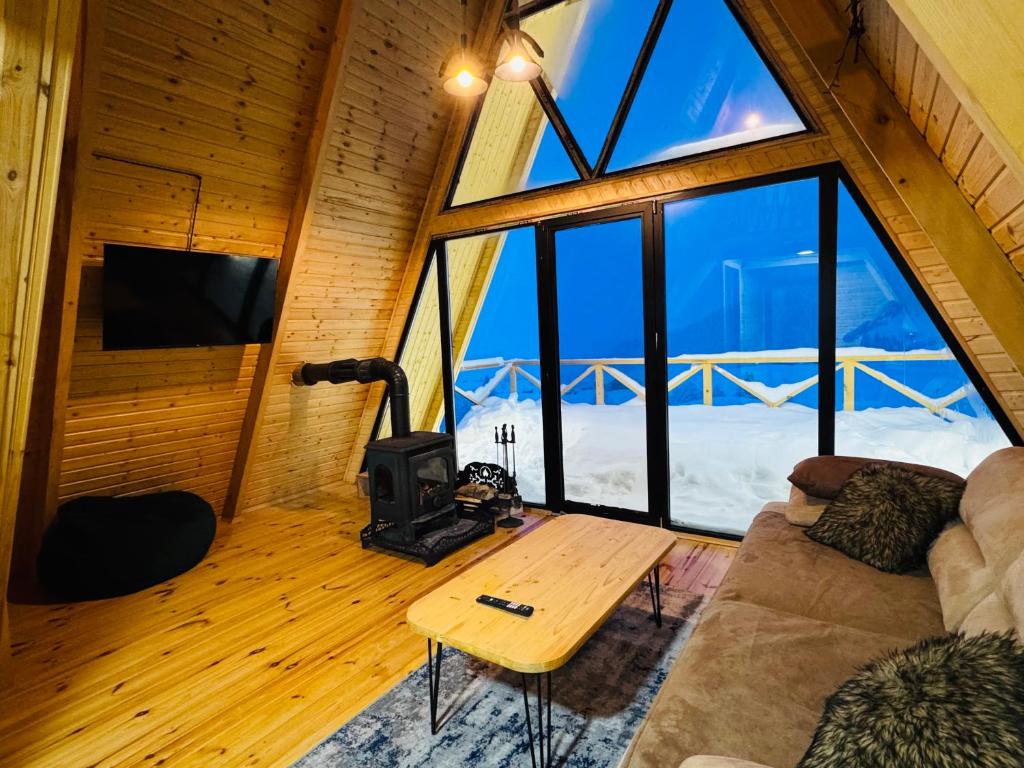 A-Frame-Häuser für 5 Gäste mit Holzofen, Foto 8