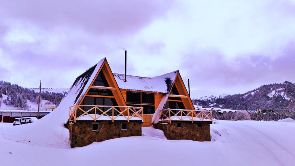 A-Frame-Häuser für 5 Gäste mit Holzofen, Foto 23