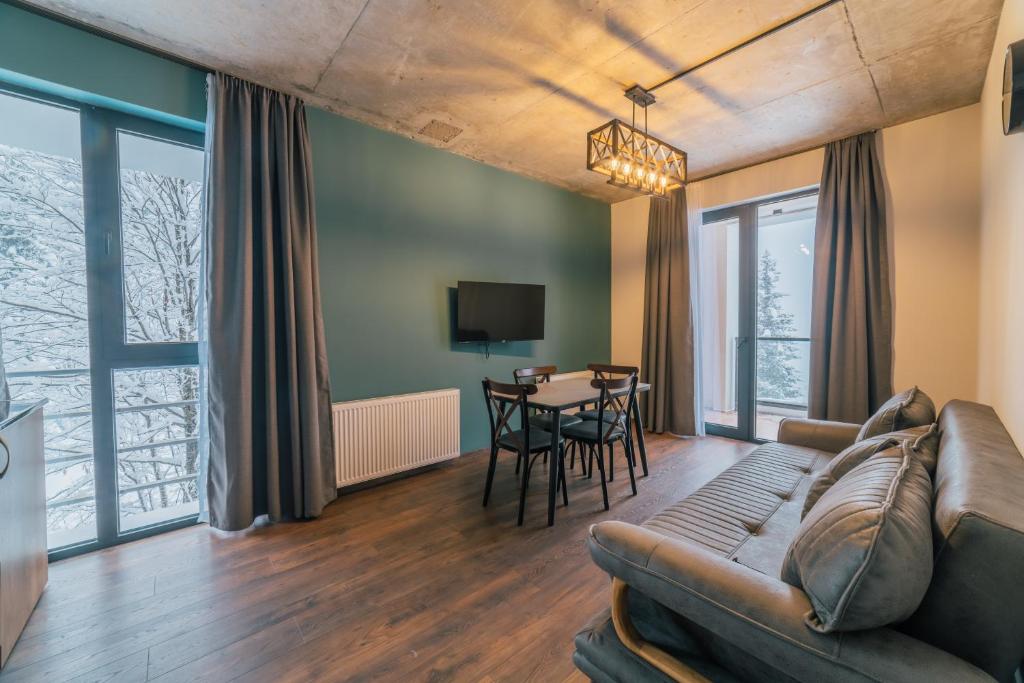 Apartments im Wald: Sauna, Restaurant, Frühstück, Foto 25