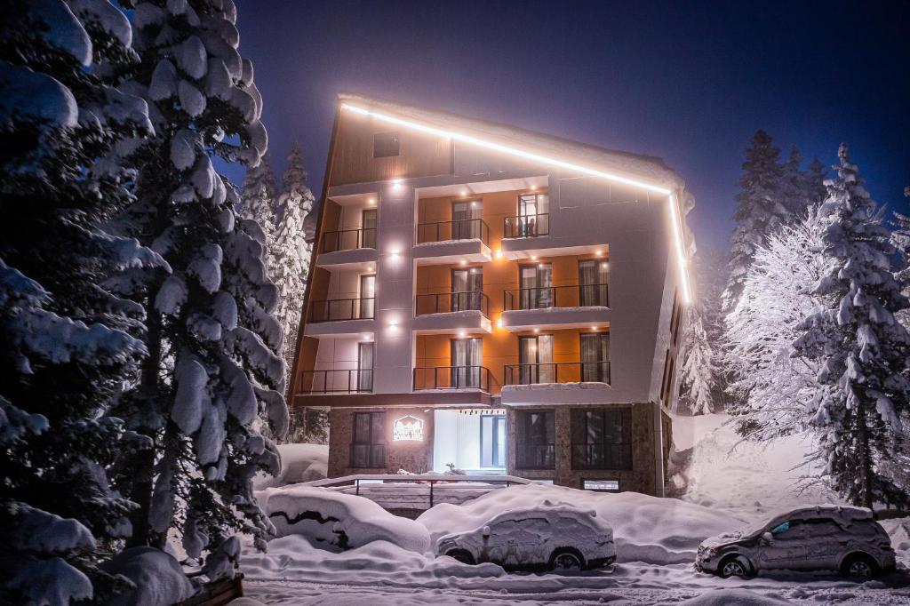 Apartments im Wald: Sauna, Restaurant, Frühstück, Foto 7