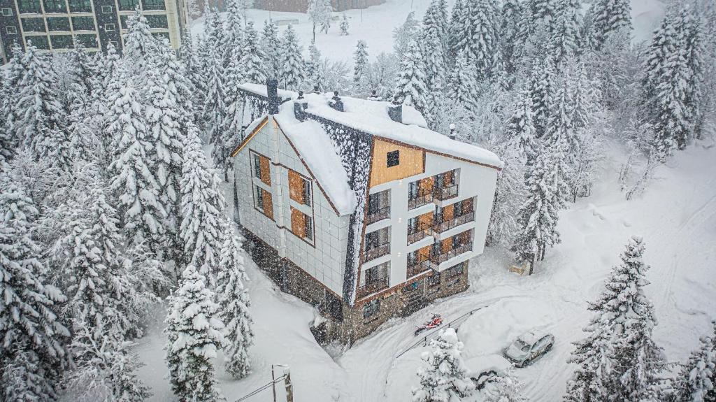 Apartments im Wald: Sauna, Restaurant, Frühstück, Foto 9