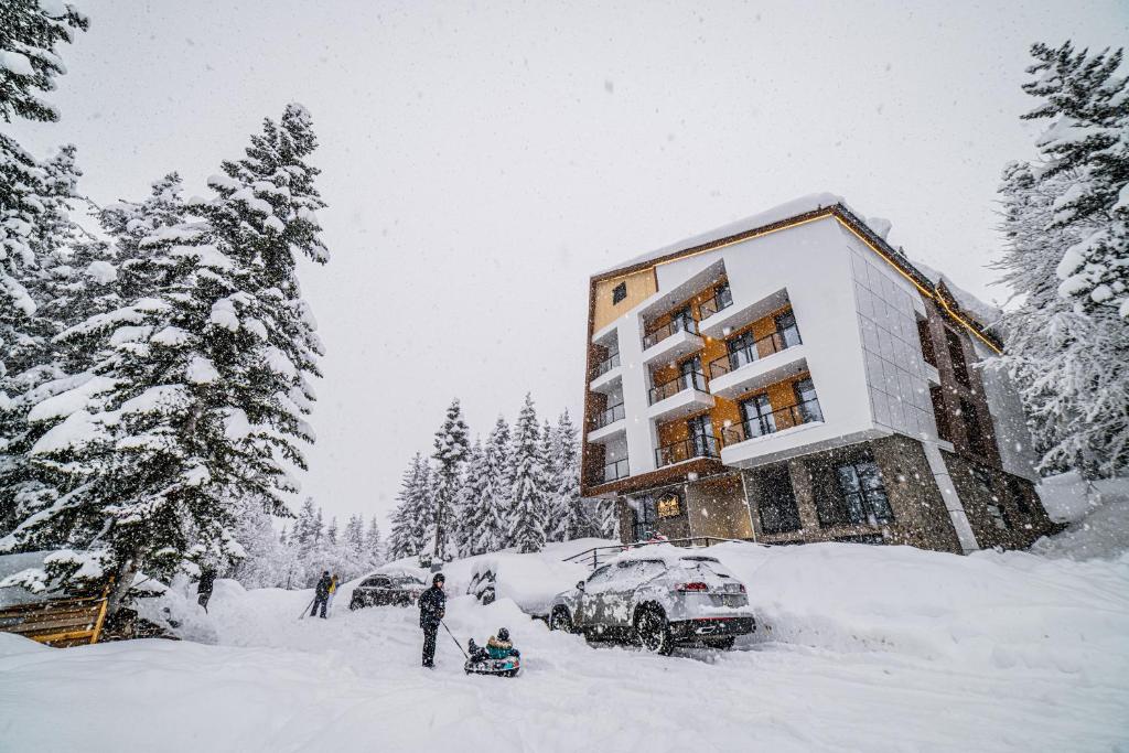 Apartments im Wald: Sauna, Restaurant, Frühstück, Foto 10