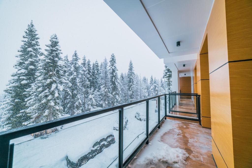 Apartments im Wald: Sauna, Restaurant, Frühstück, Foto 12