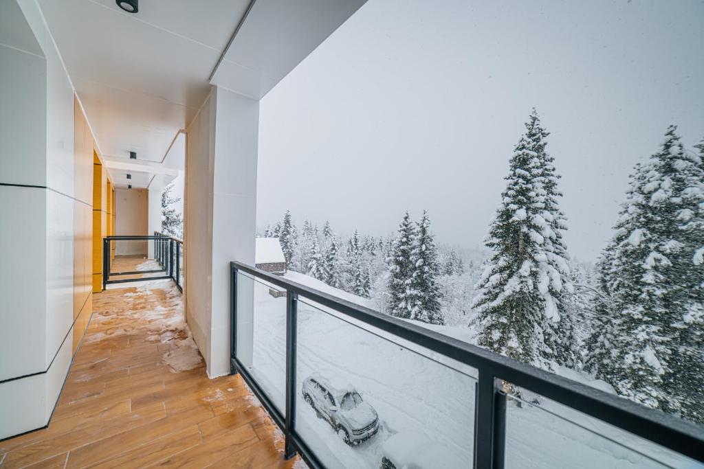 Apartments im Wald: Sauna, Restaurant, Frühstück, Foto 14