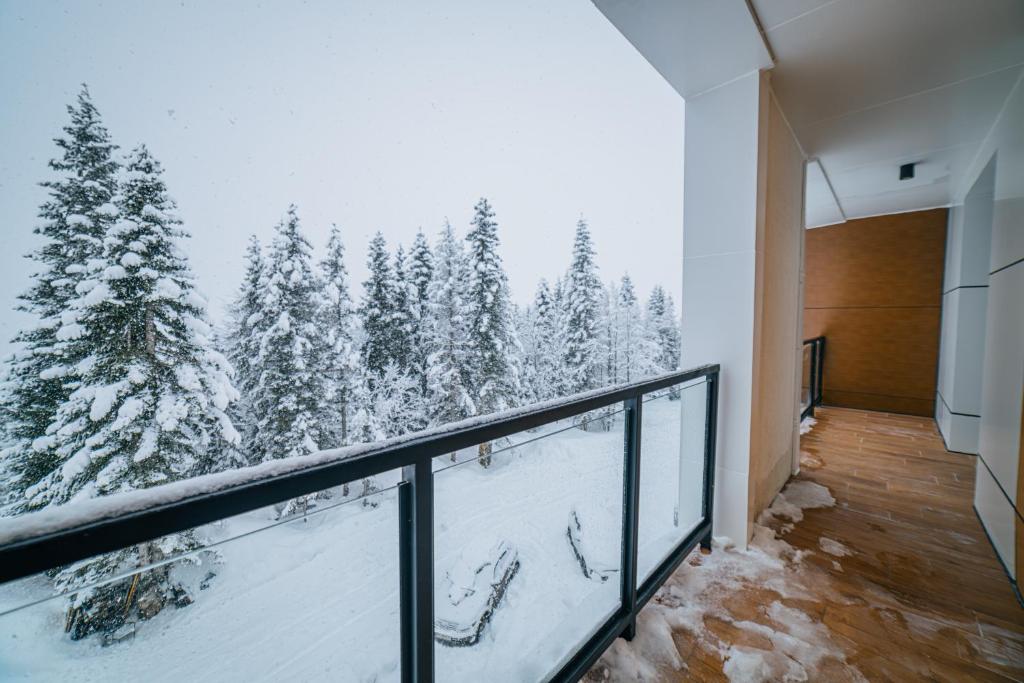 Apartments im Wald: Sauna, Restaurant, Frühstück, Foto 13