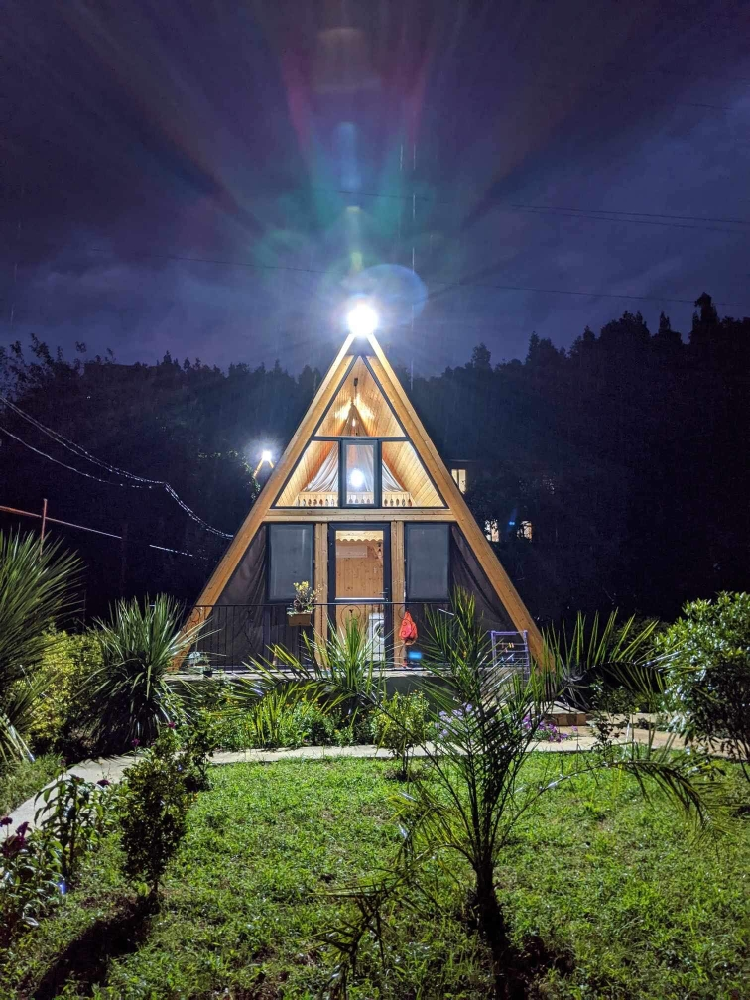 Photo of A-Frame cottage in Tsikhisdziri