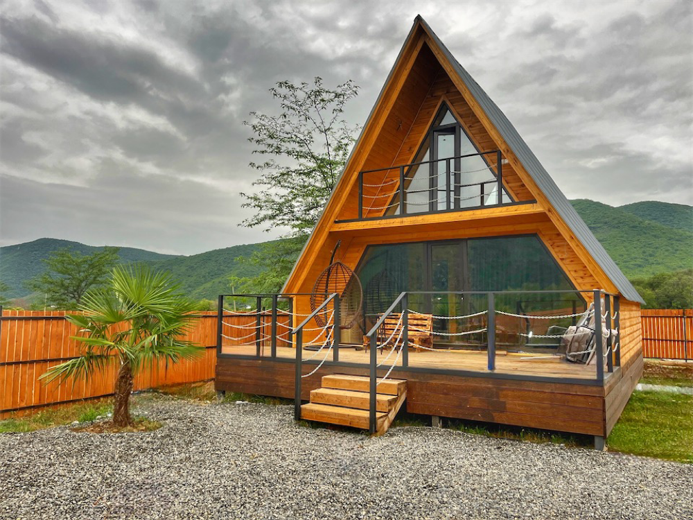 Фото A-Frame in Aragvispiri