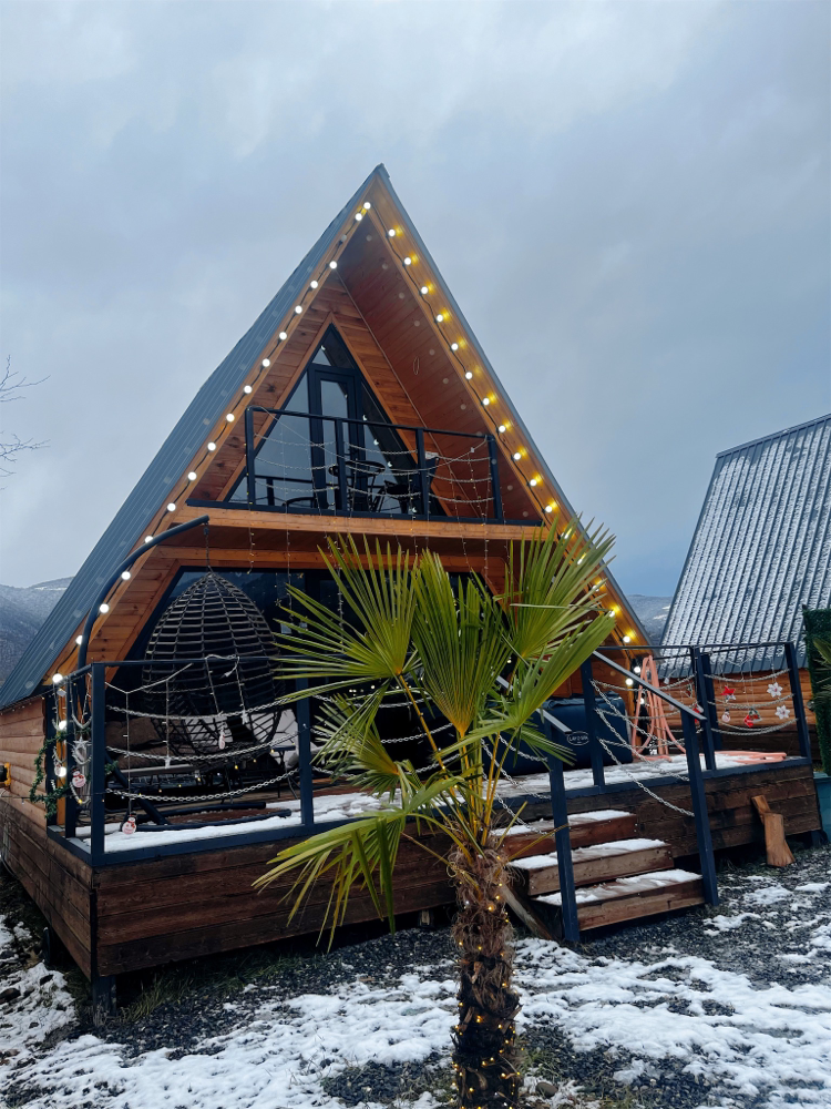 Фото A-Frame in Aragvispiri