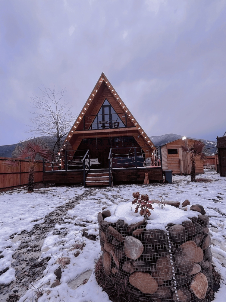 Фото A-Frame in Aragvispiri
