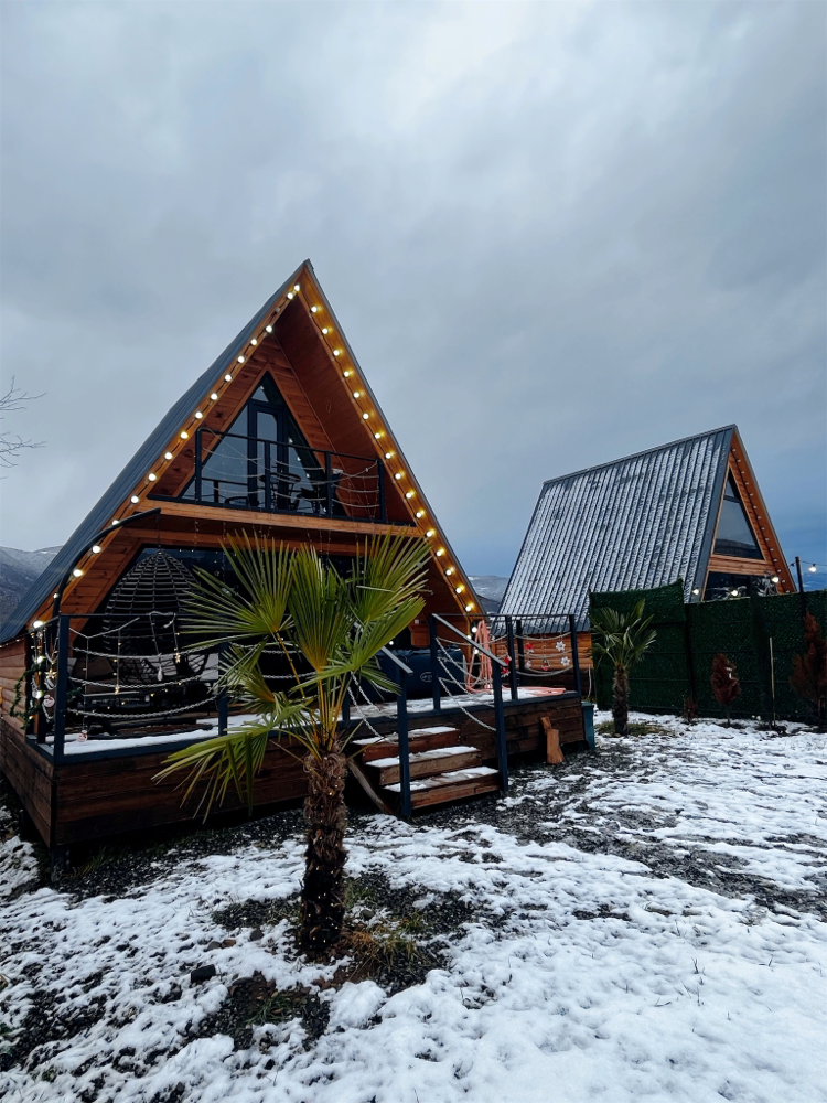 Фото A-Frame in Aragvispiri