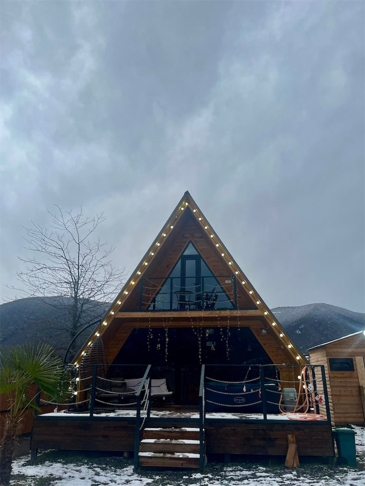 Фото A-Frame in Aragvispiri
