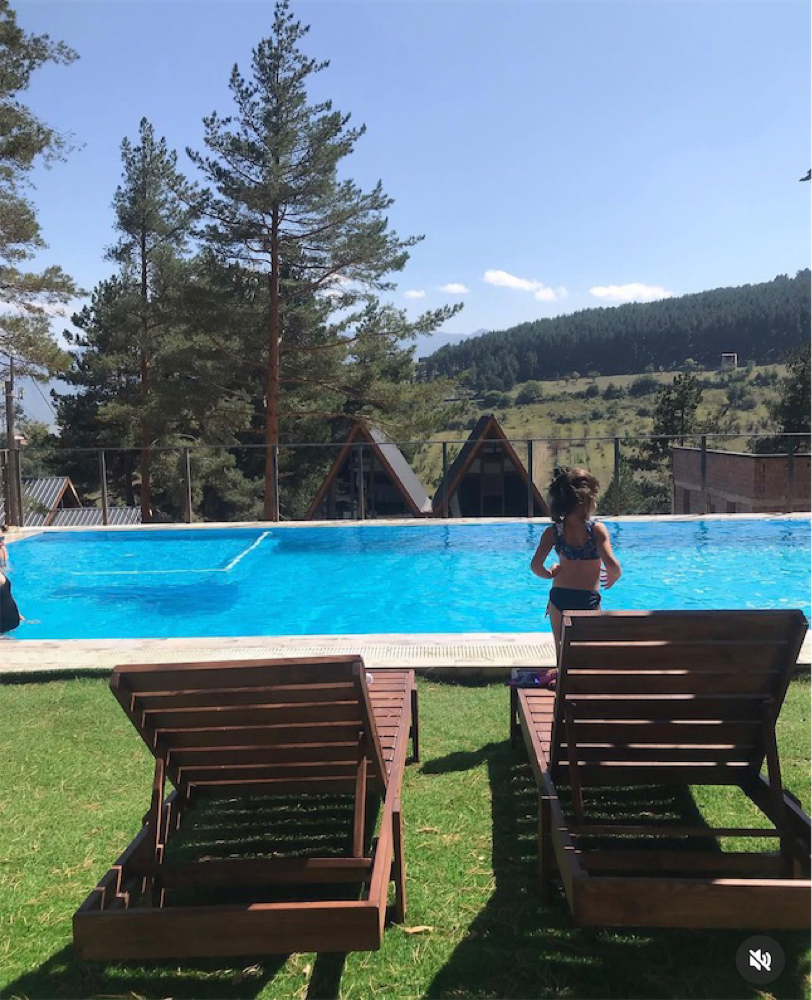 Photo of Comfortable wooden A-Frame in Surami