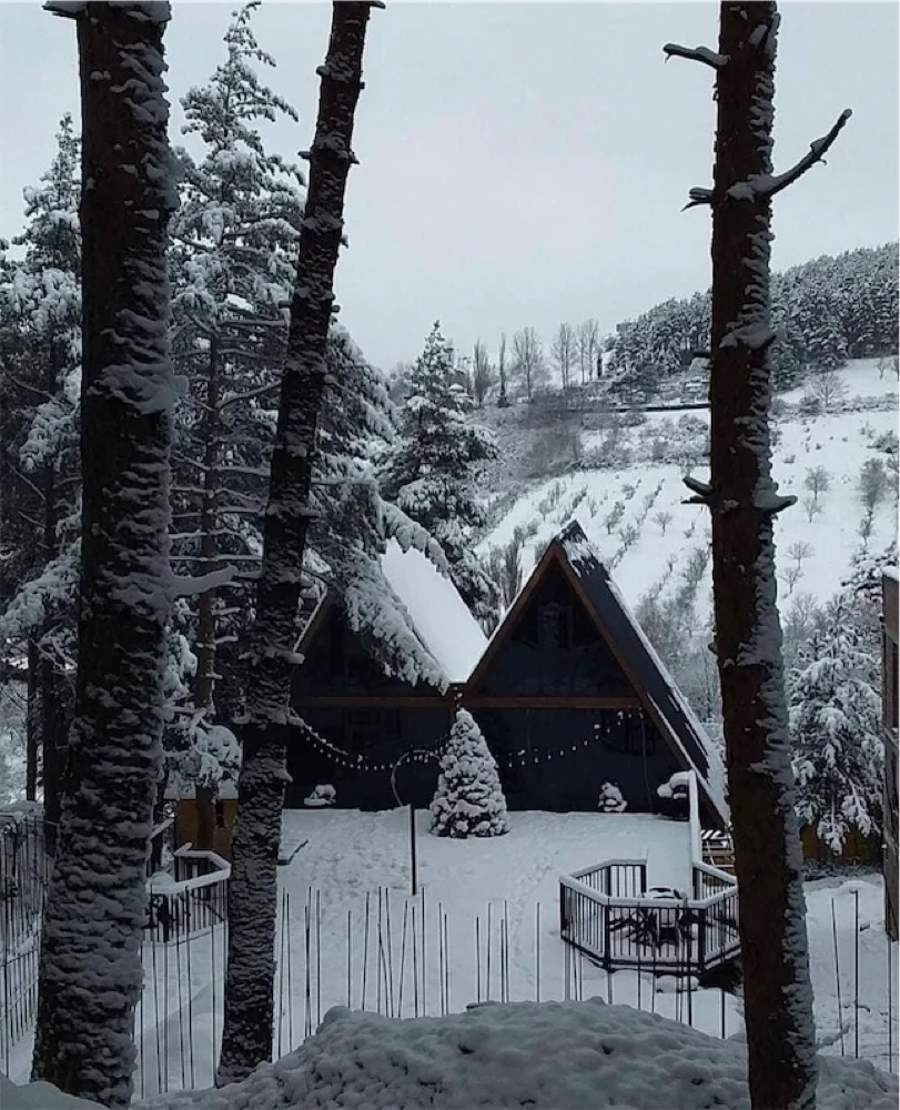 Photo of Comfortable wooden A-Frame in Surami