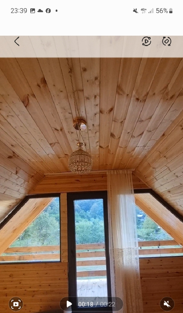 Фото Comfortable wooden Cottage in Ambrolauri