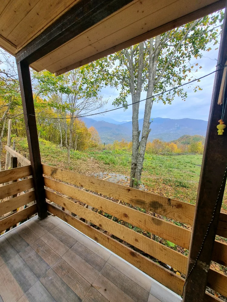Photo of Comfortable wooden Cottage in Ambrolauri
