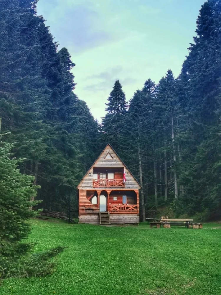 Cottage in nature