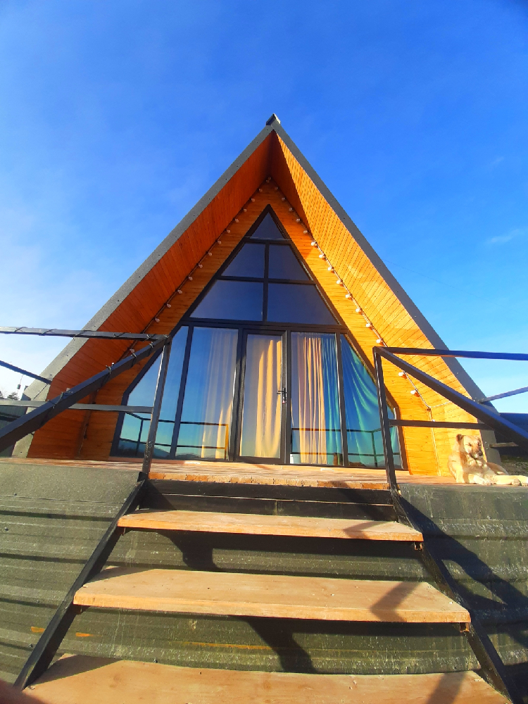 Фото Cozy family-friendly A-Frame in Dusheti