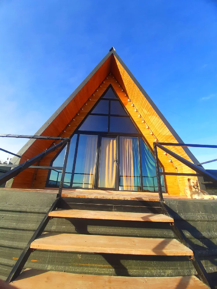Photo of Cozy family-friendly A-Frame in Dusheti