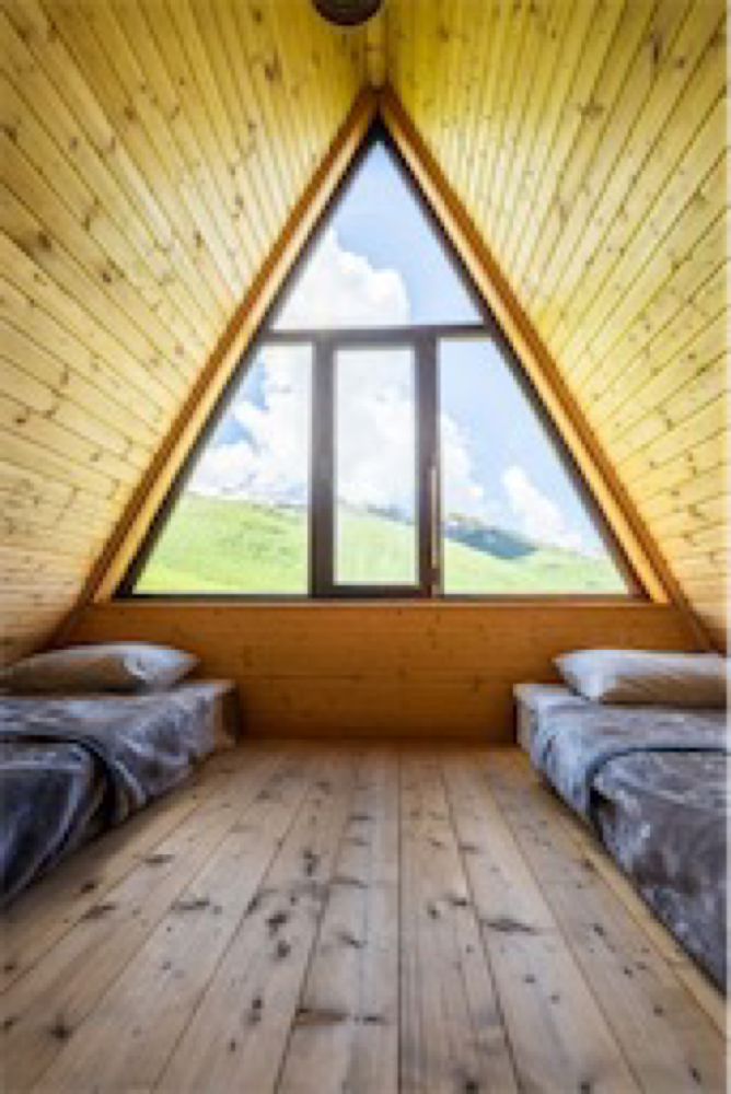 Фото Mountain View - A-Frame Cabin Ushguli
