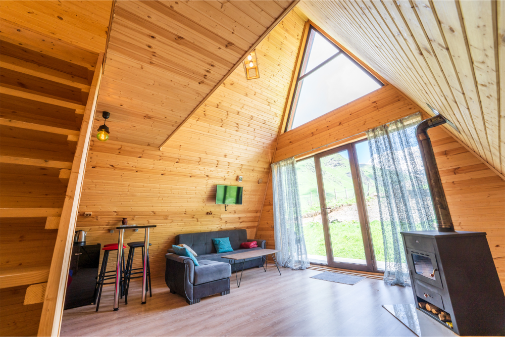 Фото Mountain View - A-Frame Cabin Ushguli