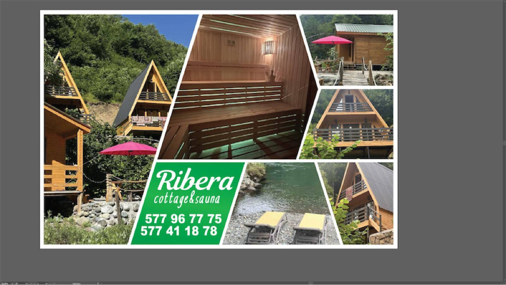 Фото Peaceful cottage in Machakhela with sauna