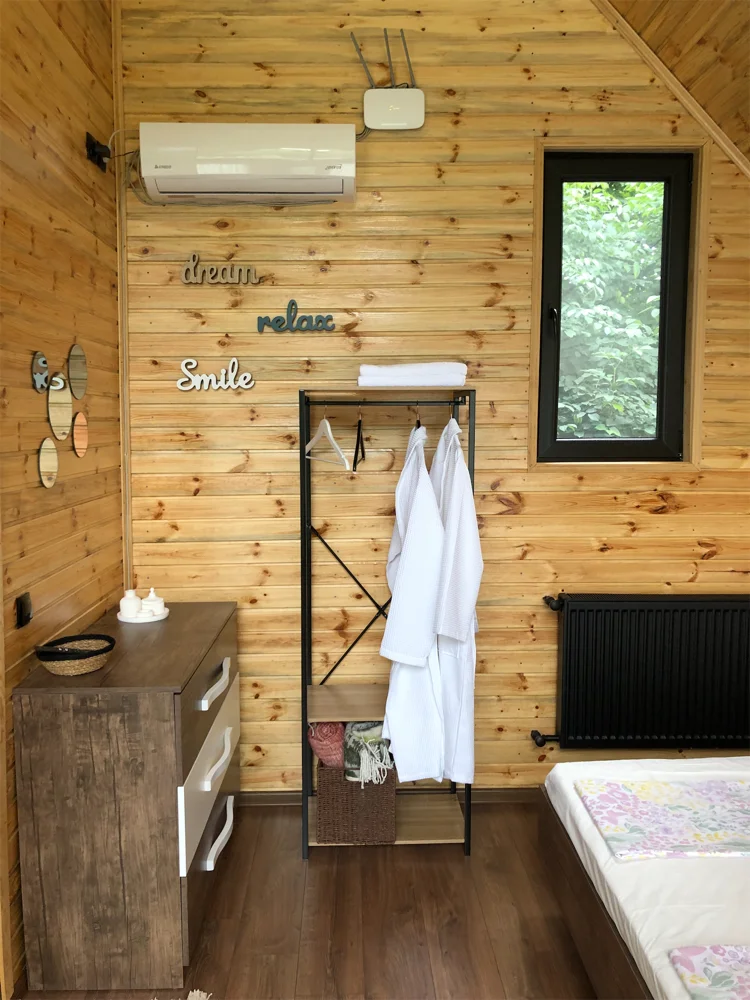 Photo of Wooden cozy A-Frame in Lagodekhi