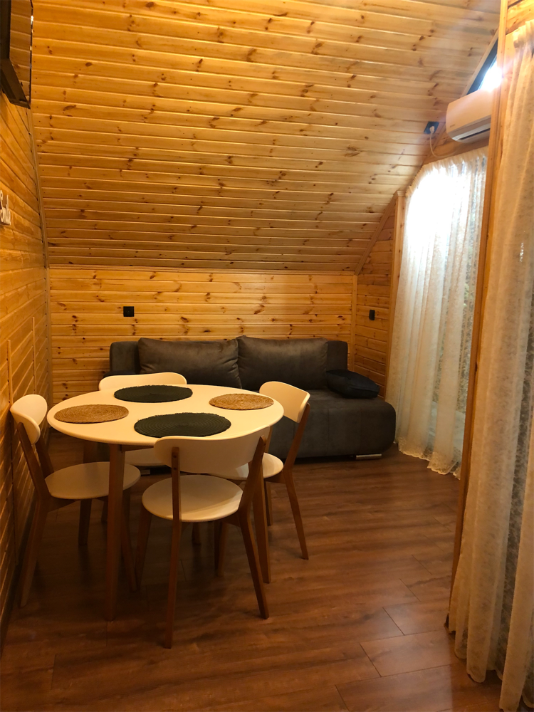 Photo of Wooden cozy A-Frame in Lagodekhi