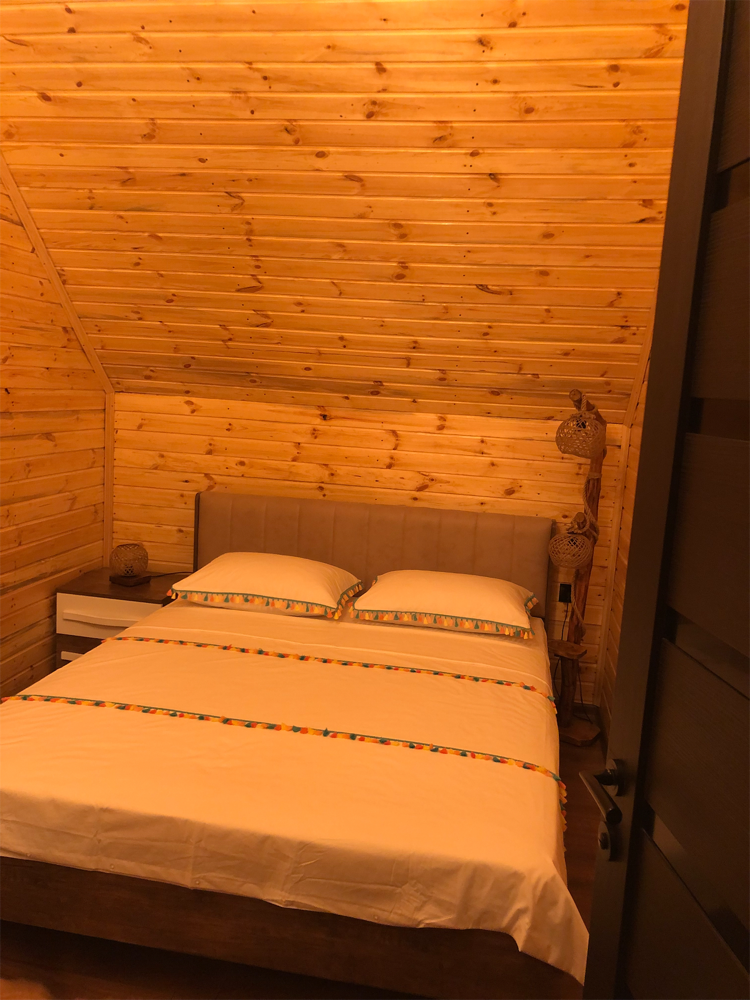 Photo of Wooden cozy A-Frame in Lagodekhi