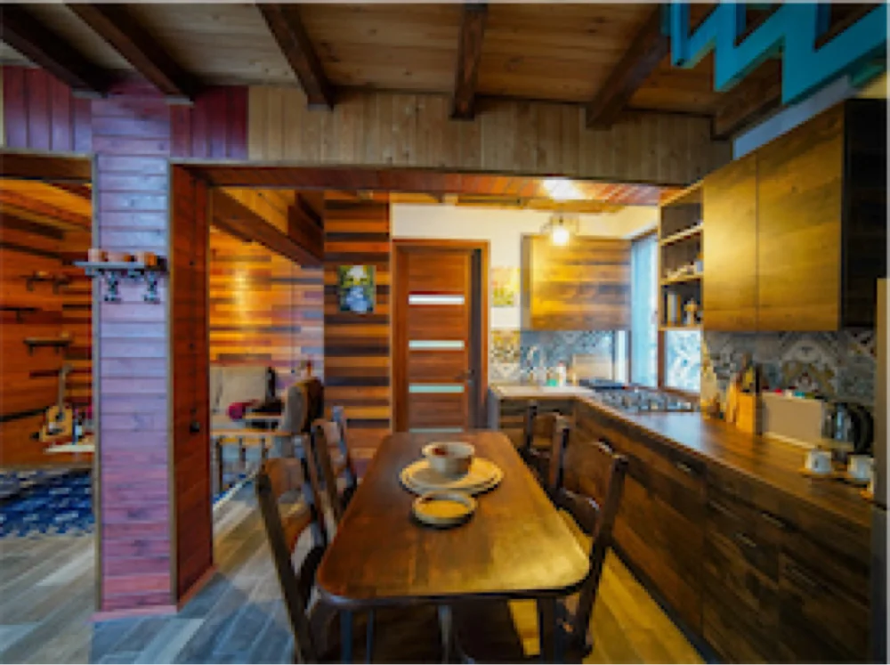 Photo of Wooden cozy Cottage in Nikortsminda