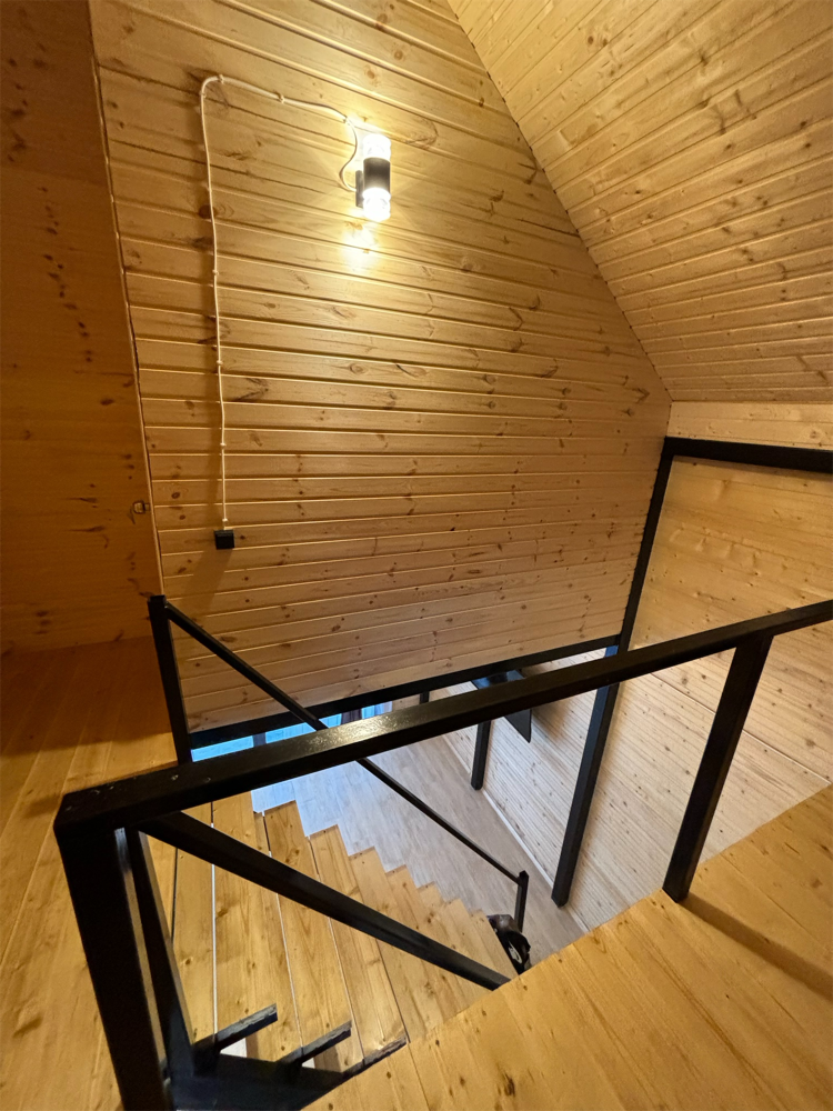 Фото Wooden family-friendly Cottage in Gomarduli