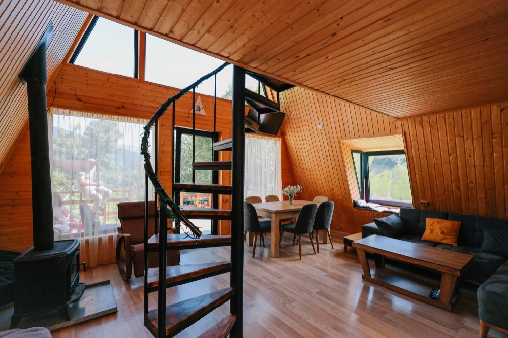 Photo of Wooden family-friendly Private house in Didebani