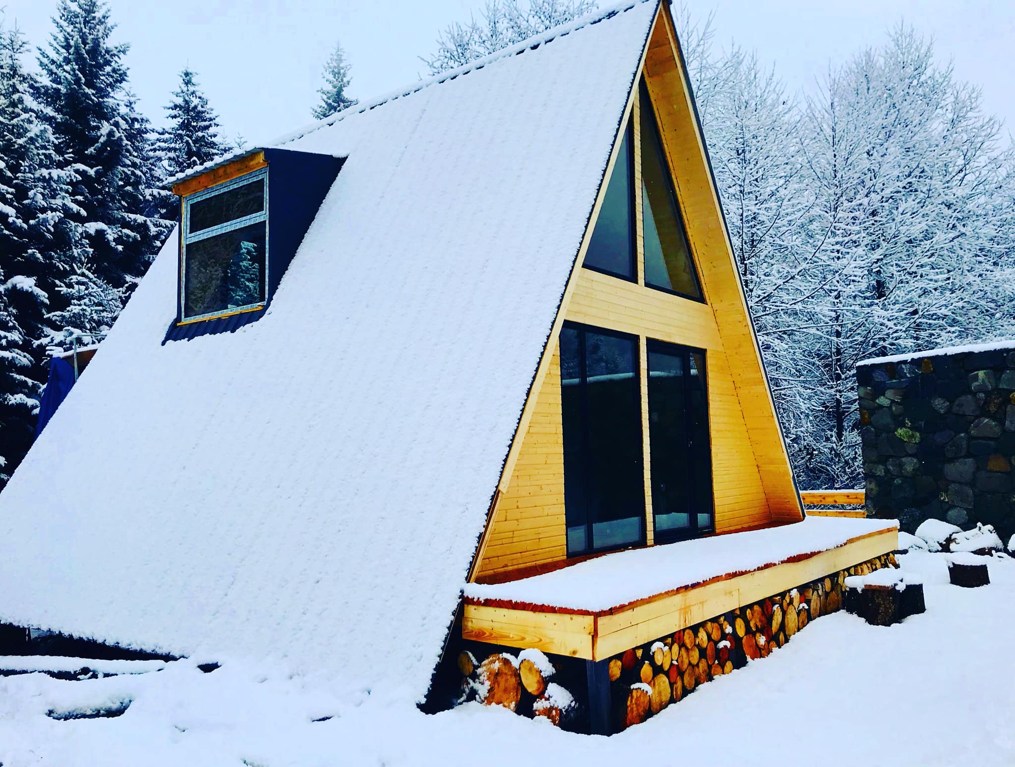 Фото Wooden Huts in Mestia- cottage I